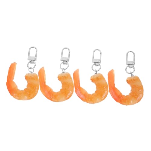 LOLIPPYY 4 Stück Garnelenmodell schlüsselanhänger schlüsselring Shrimp Modell Dekoration Taschen Charme Taschenanhänger party dekoration schlüsselanhanger Kreuzfahrt-Partygeschenke PVC rot LOLIPPYY 4 Stück Garnelenmodell schlüsselanhänger schlüsselring Shrimp Modell Dekoration Taschen Charme Taschenanhänger party dekoration schlüsselanhanger Kreuzfahrt-Partygeschenke PVC rot von LOLIPPYY