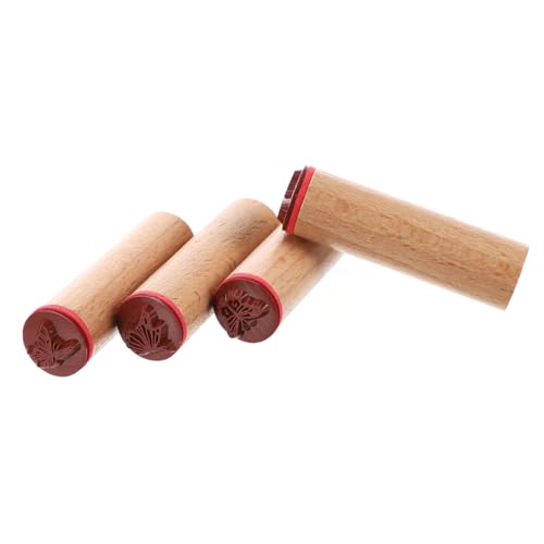 LOLIPPYY 4 Stück Holzstempel Teilig mit Filigranen Schmetterlings und Pflanzenmotiven Langlebig und Leicht für DIY Scrapbook Tagebuch und Planer Dekoration Präzise Geschnitzt für Klare LOLIPPYY 4 Stück Holzstempel Teilig mit Filigranen Schmetterlings und Pflanzenmotiven Langlebig und Leicht für DIY Scrapbook Tagebuch und Planer Dekoration Präzise Geschnitzt für Klare von LOLIPPYY