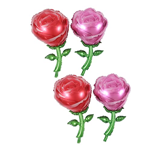 LOLIPPYY 4 Stück Rosenballon Pastell Dekorationen Luftballons dekorativ Party hochzeitsballons hochzeitsluftballons Valentinstag Dekoration Geburtstagsfeier Ballon Aluminiumfolie LOLIPPYY 4 Stück Rosenballon Pastell Dekorationen Luftballons dekorativ Party hochzeitsballons hochzeitsluftballons Valentinstag Dekoration Geburtstagsfeier Ballon Aluminiumfolie von LOLIPPYY