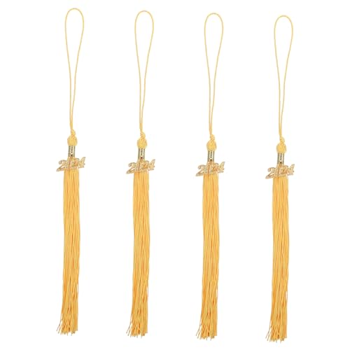 LOLIPPYY 4 Stück Teiliges Abschluss Hut Quasten für Graduierungsfeiern Strapazierfähigem Langlebige Zubehörteile für Absolventen Elegantem LOLIPPYY 4 Stück Teiliges Abschluss Hut Quasten für Graduierungsfeiern Strapazierfähigem Langlebige Zubehörteile für Absolventen Elegantem von LOLIPPYY