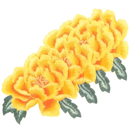 LOLIPPYY 4 Stück Teiliges Blumen Stickerei zum Aufnähen und Aufbügeln DIY Textilapplikationen für Kleidung Langlebige Reparaturflicken Kreative Kleidung Dekoration Einfache Anwendung LOLIPPYY 4 Stück Teiliges Blumen Stickerei zum Aufnähen und Aufbügeln DIY Textilapplikationen für Kleidung Langlebige Reparaturflicken Kreative Kleidung Dekoration Einfache Anwendung von LOLIPPYY