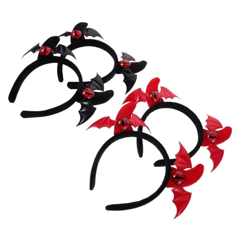 LOLIPPYY 4 Stück Teiliges Dämonen-haarreifen Spitzen Teufelshörnern Leichter Halloween-haarreif für Cosplay Kostümparty und Dunkle Themen Bequeme Passform für Frauen und Mädchen LOLIPPYY 4 Stück Teiliges Dämonen-haarreifen Spitzen Teufelshörnern Leichter Halloween-haarreif für Cosplay Kostümparty und Dunkle Themen Bequeme Passform für Frauen und Mädchen von LOLIPPYY