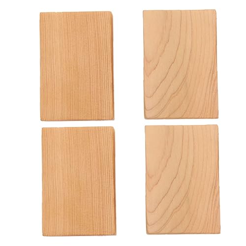 LOLIPPYY 4 Stück Teiliges Dicke Glatte Holzblöcke aus Unbehandeltem Holz zum Basteln Malen Schnitzen und DIY Schmuckanhänger Sichere Holzklötze für Kreative Handwerksprojekte und LOLIPPYY 4 Stück Teiliges Dicke Glatte Holzblöcke aus Unbehandeltem Holz zum Basteln Malen Schnitzen und DIY Schmuckanhänger Sichere Holzklötze für Kreative Handwerksprojekte und von LOLIPPYY
