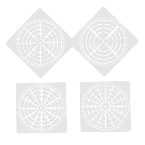 LOLIPPYY 4 Stück Teiliges Mandala Dot Stencil Wiederverwendbare Glatte Wandmalerei Schablonen aus Robustem Material Vielseitig für Möbel Leinwand Einfach zu Reinigen für DIY Kunstprojekte LOLIPPYY 4 Stück Teiliges Mandala Dot Stencil Wiederverwendbare Glatte Wandmalerei Schablonen aus Robustem Material Vielseitig für Möbel Leinwand Einfach zu Reinigen für DIY Kunstprojekte von LOLIPPYY