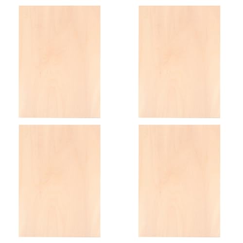 LOLIPPYY 4 Stück Teiliges Naturbelassene Holzplatten Unbemalt DIY Schnitzbare Holzrohlinge für Gravur Basteln Handgemachte Dekorationen und Kreative Kunstprojekte LOLIPPYY 4 Stück Teiliges Naturbelassene Holzplatten Unbemalt DIY Schnitzbare Holzrohlinge für Gravur Basteln Handgemachte Dekorationen und Kreative Kunstprojekte von LOLIPPYY
