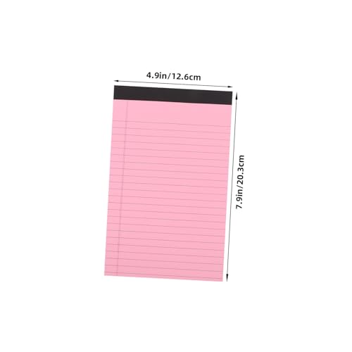 LOLIPPYY 4 Stück Teiliges Notizblock Liniert Abreißbar Rotes Legales Notizbuch Tragbares Memo Pad für Büro Schule Reise Geeignet als Planer und To do liste LOLIPPYY 4 Stück Teiliges Notizblock Liniert Abreißbar Rotes Legales Notizbuch Tragbares Memo Pad für Büro Schule Reise Geeignet als Planer und To do liste von LOLIPPYY