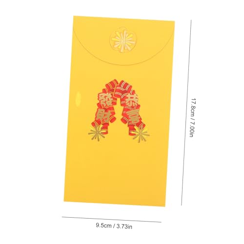 LOLIPPYY 4 Stück Teiliges Rote Umschläge für Chinesisches Neujahr Jahr Des Drachen Papier Rotumschläge mit Festlichem Muster Vielseitig für Geschenke Schmuck und Dekoration LOLIPPYY 4 Stück Teiliges Rote Umschläge für Chinesisches Neujahr Jahr Des Drachen Papier Rotumschläge mit Festlichem Muster Vielseitig für Geschenke Schmuck und Dekoration von LOLIPPYY