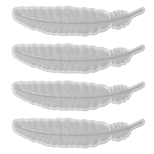 LOLIPPYY 4 Stück Teiliges Silikon Lesezeichen Mold Kreative DIY Gießform für Handgefertigte Lesezeichen für Bastelprojekte und Geschenkideen von LOLIPPYY