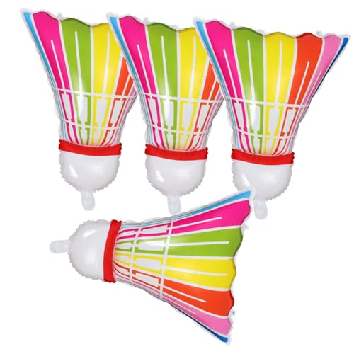LOLIPPYY 4 Stück aufblasbares Badminton Festliche Luftballons für Sportthemenpartys Große Federball-Luftballons Geburtstagsversorgung geburtstag luftballons dekoration Partygeschenk LOLIPPYY 4 Stück aufblasbares Badminton Festliche Luftballons für Sportthemenpartys Große Federball-Luftballons Geburtstagsversorgung geburtstag luftballons dekoration Partygeschenk von LOLIPPYY