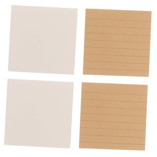 LOLIPPYY 4 Stücke Notizblöcke Briefpapier Blockpapier Selbstklebende Notizen Klebriger Notizblock LOLIPPYY 4 Stücke Notizblöcke Briefpapier Blockpapier Selbstklebende Notizen Klebriger Notizblock von LOLIPPYY