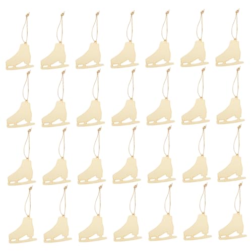 LOLIPPYY 40 Sätze Teiliges DIY Holzanhänger Weihnachtsbaumschmuck zum Bemalen Holzscheiben mit Glatter Oberfläche Holzanhänger für Kreative Bastelprojekte Inklusive Aufhängeschnur für LOLIPPYY 40 Sätze Teiliges DIY Holzanhänger Weihnachtsbaumschmuck zum Bemalen Holzscheiben mit Glatter Oberfläche Holzanhänger für Kreative Bastelprojekte Inklusive Aufhängeschnur für von LOLIPPYY