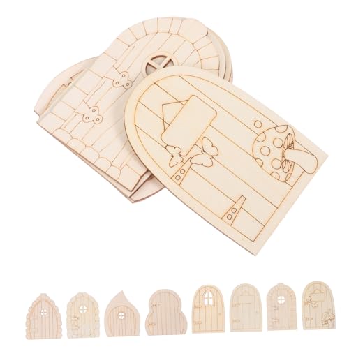 LOLIPPYY 40 Stück Teiliges DIY Holz Unbemalt Miniatur Wichteltüren aus Robustem Holz für Garten Baumstamm Heim Partydeko Vielseitig Einsetzbar für Hochzeit Geburtstag Handgefertigt LOLIPPYY 40 Stück Teiliges DIY Holz Unbemalt Miniatur Wichteltüren aus Robustem Holz für Garten Baumstamm Heim Partydeko Vielseitig Einsetzbar für Hochzeit Geburtstag Handgefertigt von LOLIPPYY