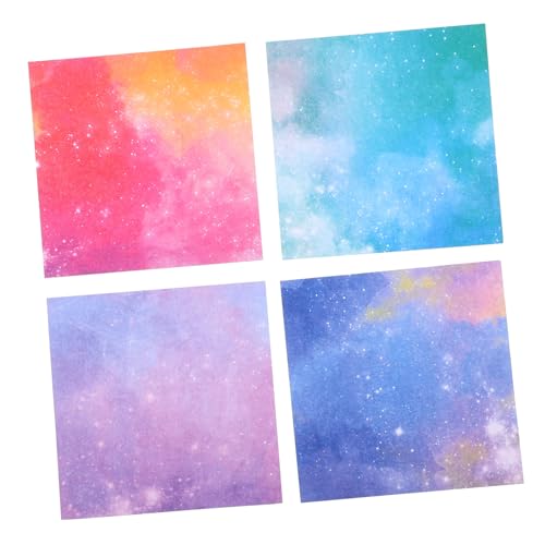 LOLIPPYY 400 Blatt Origami Papier Buntes Faltpapier für Doppelseitiges Bastelpapier für DIY Handwerk Bastelprojekte und Kreative Aktivitäten von LOLIPPYY