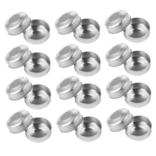 LOLIPPYY 400 Stück Aluminium Teelichthalter Leere Teelicht Dosen aus Dickem Aluminium Vielseitige Teelicht Basis für DIY Kerzenherstellung Geburtstags und Geschenkideen LOLIPPYY 400 Stück Aluminium Teelichthalter Leere Teelicht Dosen aus Dickem Aluminium Vielseitige Teelicht Basis für DIY Kerzenherstellung Geburtstags und Geschenkideen von LOLIPPYY