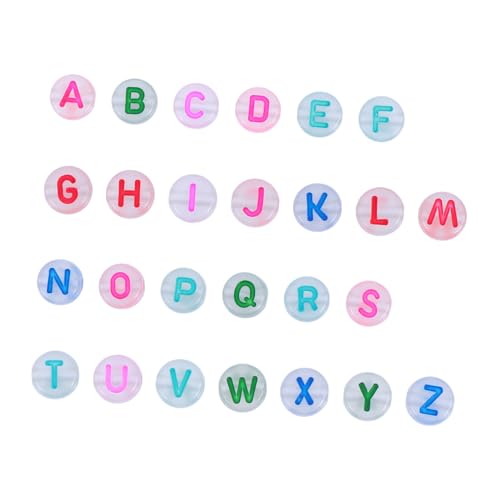 LOLIPPYY 400 Stück Leuchtperlen mit Buchstaben und Herzmotiven Acryl Perlen in Mischfarben DIY Schmuck Zubehör für Armbänder Halsketten Dekoration und Bastelprojekte LOLIPPYY 400 Stück Leuchtperlen mit Buchstaben und Herzmotiven Acryl Perlen in Mischfarben DIY Schmuck Zubehör für Armbänder Halsketten Dekoration und Bastelprojekte von LOLIPPYY