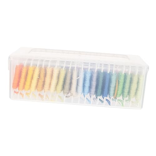LOLIPPYY 40Rollen Stickgarn Praktischer Aufbewahrungsbox Hochwertige für DIY Nähprojekte Quilten und Stickerei Leuchtenden Farben LOLIPPYY 40Rollen Stickgarn Praktischer Aufbewahrungsbox Hochwertige für DIY Nähprojekte Quilten und Stickerei Leuchtenden Farben von LOLIPPYY