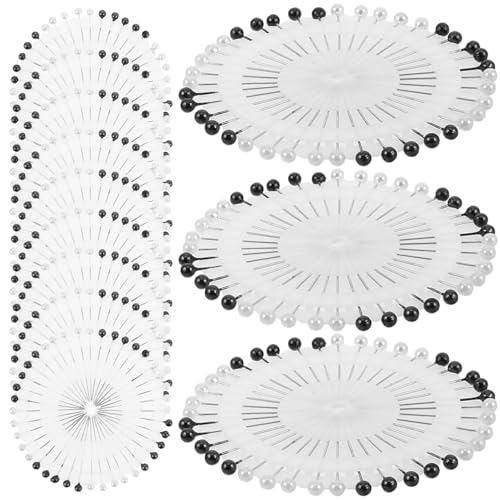 LOLIPPYY 480 Stück Stecknadeln Zum Nähen: Stecknadeln Mit Schwarz-weißem Perlmuttkopf – Nadeln Für Bastelbedarf Zum Positionieren Von Stoffen, Nähen Von Hand Und Schmuckherstellung LOLIPPYY 480 Stück Stecknadeln Zum Nähen: Stecknadeln Mit Schwarz-weißem Perlmuttkopf – Nadeln Für Bastelbedarf Zum Positionieren Von Stoffen, Nähen Von Hand Und Schmuckherstellung von LOLIPPYY