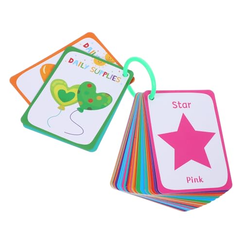 LOLIPPYY 49 Stück Teiliges Kindergarten Lernkarten Geometrische Formen Flashcards für Doppelseitig mit Bild Wort Kombination Robustes Material Hand Koordination Feinmotorik und LOLIPPYY 49 Stück Teiliges Kindergarten Lernkarten Geometrische Formen Flashcards für Doppelseitig mit Bild Wort Kombination Robustes Material Hand Koordination Feinmotorik und von LOLIPPYY