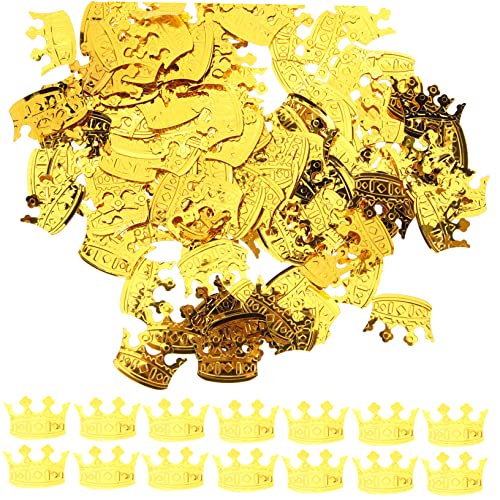 LOLIPPYY 4Er-Packung Party Konfetti Hochzeitsdekoration Hochzeitsstreuung Geburtstagstisch Golddekorationsparty Dusche für Tischdekoration zum Geburtstag Kronenschmuck Ornament PVC Golden LOLIPPYY 4Er-Packung Party Konfetti Hochzeitsdekoration Hochzeitsstreuung Geburtstagstisch Golddekorationsparty Dusche für Tischdekoration zum Geburtstag Kronenschmuck Ornament PVC Golden von LOLIPPYY
