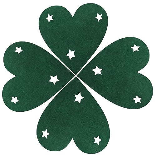 LOLIPPYY 4Stücke Herzförmige Bestecktaschen Weihnachten Silbertaschen Für Tischdekoration Grüne Weihnachts Gabelbeutel Als Party Tischhalter Für Festliche Anlässe von LOLIPPYY