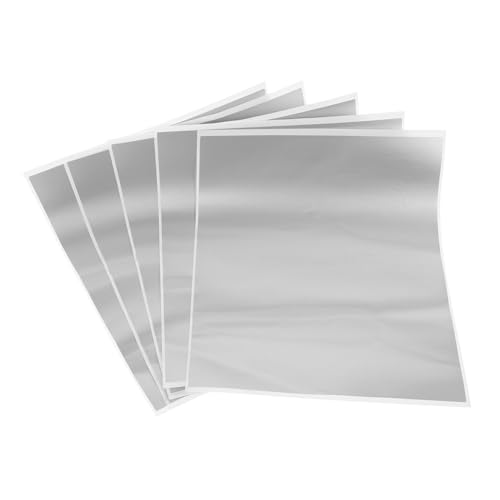 LOLIPPYY 5 Blätter Scratch Off Sticker Silber Selbstklebend Scratch Off Folie für DIY Überraschungskarten Party Hochzeit Geburtstag Familie Schule LOLIPPYY 5 Blätter Scratch Off Sticker Silber Selbstklebend Scratch Off Folie für DIY Überraschungskarten Party Hochzeit Geburtstag Familie Schule von LOLIPPYY