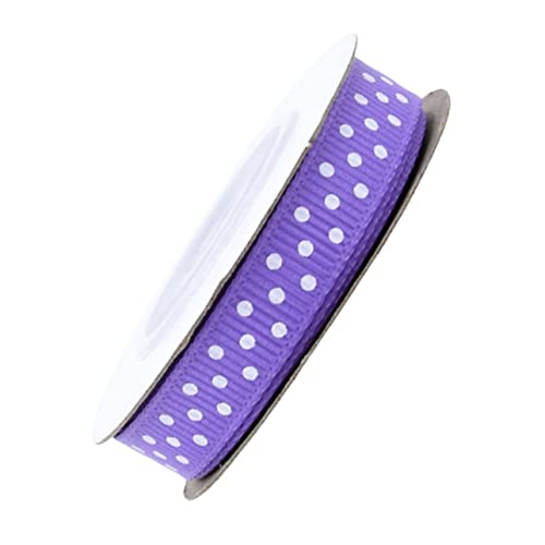 LOLIPPYY 5 Rollen 5 Dot Dot -band Drucken Schleife Dünnes Band Bänder Für Handwerk Stoffband Dekoration Basteln Band Zum Verpacken Pastellband Groovy -bänder Hochzeit Punkte Wickeln Violett LOLIPPYY 5 Rollen 5 Dot Dot -band Drucken Schleife Dünnes Band Bänder Für Handwerk Stoffband Dekoration Basteln Band Zum Verpacken Pastellband Groovy -bänder Hochzeit Punkte Wickeln Violett von LOLIPPYY