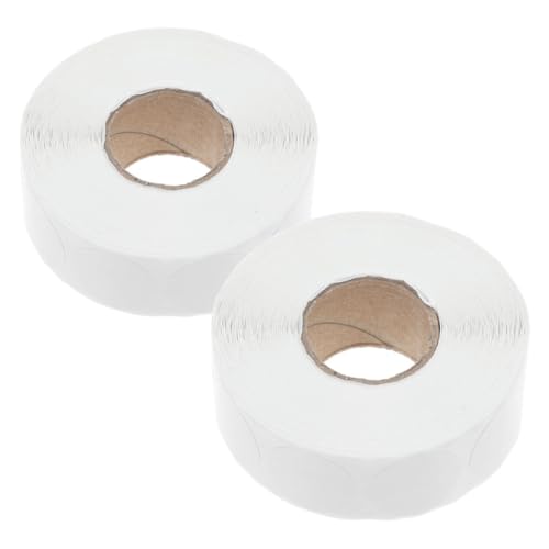 LOLIPPYY 5 Rollen Selbstklebende Runde Etiketten Durchmesser Weiß Beschreibbare Klebepunkte mit Starker Haftung Vielseitig für Büro Lager Einzelhandel Haushalt und Schule Rückstandsfrei LOLIPPYY 5 Rollen Selbstklebende Runde Etiketten Durchmesser Weiß Beschreibbare Klebepunkte mit Starker Haftung Vielseitig für Büro Lager Einzelhandel Haushalt und Schule Rückstandsfrei von LOLIPPYY