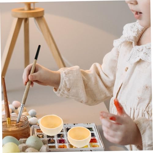 LOLIPPYY 5 Stck Teiliges Unbemalte Holzschalen für DIY Bastelprojekte Naturbelassene Kleine Schälchen aus Glattem Holz für Malen Zeichnen und Kreative Heimdekoration LOLIPPYY 5 Stck Teiliges Unbemalte Holzschalen für DIY Bastelprojekte Naturbelassene Kleine Schälchen aus Glattem Holz für Malen Zeichnen und Kreative Heimdekoration von LOLIPPYY