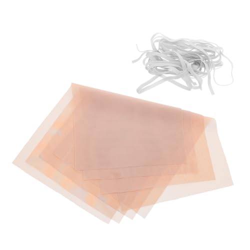 LOLIPPYY 5 Stück Bjd Perückennetz Elastische Innennetz Haarschutz für Puppen DIY Perückenbasis Weiches Netz für Kugelgelenkpuppen Passform für Haarstyling von LOLIPPYY