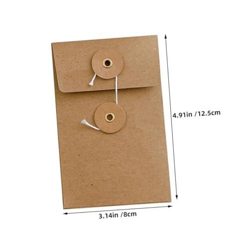 LOLIPPYY 5 Stück Datenspeichertasche Umschläge im Vintage-Stil Umschläge für Fotokarten für Dokumente DIY Umschlag Kraftpapier Braun LOLIPPYY 5 Stück Datenspeichertasche Umschläge im Vintage-Stil Umschläge für Fotokarten für Dokumente DIY Umschlag Kraftpapier Braun von LOLIPPYY
