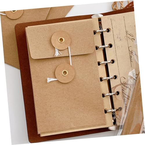 LOLIPPYY 5 Stück Datenspeichertasche Vintage-Papier und Umschläge Rechnungen Umschläge quadratische kleine Vintage DIY Umschlag Kraftpapier Braun LOLIPPYY 5 Stück Datenspeichertasche Vintage-Papier und Umschläge Rechnungen Umschläge quadratische kleine Vintage DIY Umschlag Kraftpapier Braun von LOLIPPYY