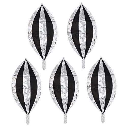 LOLIPPYY 5 Stück Runde Gestreifte Folienballons aus Aluminium Hochzeit und Geburtstagsdeko Heliumballons für Feierlichkeiten Stilvolle Partydekoration LOLIPPYY 5 Stück Runde Gestreifte Folienballons aus Aluminium Hochzeit und Geburtstagsdeko Heliumballons für Feierlichkeiten Stilvolle Partydekoration von LOLIPPYY