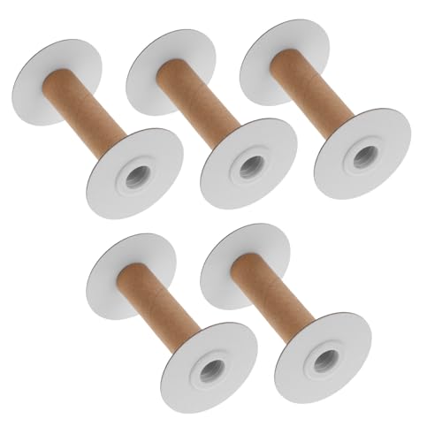 LOLIPPYY 5 Stück Teiliges Abnehmbare Leere Spulen für Stickerei und Nähen Kleine DIY Garnwickelspulen mit Glatter Oberfläche Vielseitig für Garnaufbewahrung und Handwerksprojekte Geeignet LOLIPPYY 5 Stück Teiliges Abnehmbare Leere Spulen für Stickerei und Nähen Kleine DIY Garnwickelspulen mit Glatter Oberfläche Vielseitig für Garnaufbewahrung und Handwerksprojekte Geeignet von LOLIPPYY