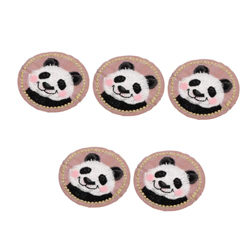 LOLIPPYY 5 Stück Teiliges Panda Aufbügelflicken Niedliche Stickerei Kleidung Patches Langlebig und Hautfreundlich zum Reparieren und Dekorieren von Jacken Rucksäcken DIY Accessoires LOLIPPYY 5 Stück Teiliges Panda Aufbügelflicken Niedliche Stickerei Kleidung Patches Langlebig und Hautfreundlich zum Reparieren und Dekorieren von Jacken Rucksäcken DIY Accessoires von LOLIPPYY