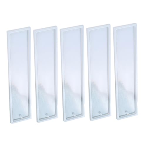 LOLIPPYY 5 Stück Teiliges Silikonform für DIY Lesezeichen Flexible Langlebige Gießformen für Anhänger Glatt Verarbeitete Silikonform zum Basteln von Schmuck und Personalisierten LOLIPPYY 5 Stück Teiliges Silikonform für DIY Lesezeichen Flexible Langlebige Gießformen für Anhänger Glatt Verarbeitete Silikonform zum Basteln von Schmuck und Personalisierten von LOLIPPYY