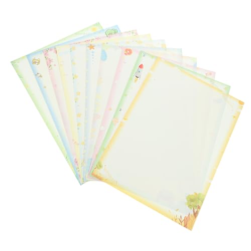 LOLIPPYY 50 Blatt Druckerpapier mit Farbigem Rahmen Dickes Bedruckbares Bastelpapier für DIY Projekte Hochwertiges Farbiges Druckerpapier mit Dekorativem Muster für Präsentationen und LOLIPPYY 50 Blatt Druckerpapier mit Farbigem Rahmen Dickes Bedruckbares Bastelpapier für DIY Projekte Hochwertiges Farbiges Druckerpapier mit Dekorativem Muster für Präsentationen und von LOLIPPYY