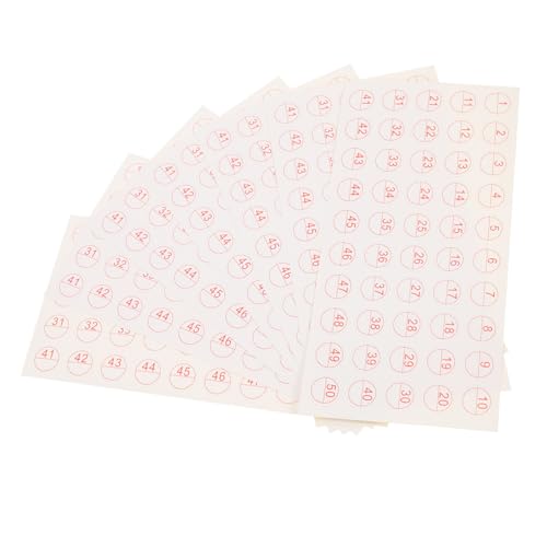 LOLIPPYY 50 Blatt Selbstklebende Etiketten Aufkleber DIY Markierungsaufkleber für Aufbewahrungsboxen und Vorratsdosen Selbsthaftende Haftetiketten Klassifizierungssticker zum Beschriften LOLIPPYY 50 Blatt Selbstklebende Etiketten Aufkleber DIY Markierungsaufkleber für Aufbewahrungsboxen und Vorratsdosen Selbsthaftende Haftetiketten Klassifizierungssticker zum Beschriften von LOLIPPYY