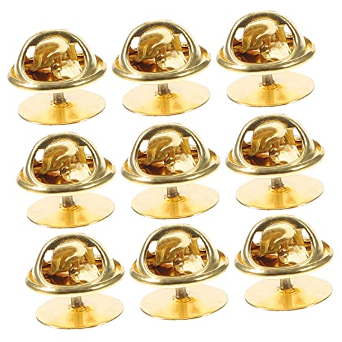 LOLIPPYY 50 Sätze Anstecker Verschlüsse mit Goldfarbenem Boden für Basteln und DIY für Broschen Namensschilder und Mehr LOLIPPYY 50 Sätze Anstecker Verschlüsse mit Goldfarbenem Boden für Basteln und DIY für Broschen Namensschilder und Mehr von LOLIPPYY