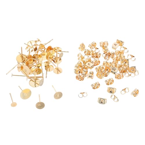 LOLIPPYY 50 Satz Ohrstecker Flach Rund mit Sicherem Verschluss Komfortable Ohrstecker Rohlinge für Diy Schmuckherstellung Vielseitig für Alltag und Festliche Anlässe LOLIPPYY 50 Satz Ohrstecker Flach Rund mit Sicherem Verschluss Komfortable Ohrstecker Rohlinge für Diy Schmuckherstellung Vielseitig für Alltag und Festliche Anlässe von LOLIPPYY