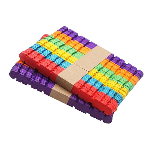 LOLIPPYY 50 Stück Bunte Holzstäbchen Sägezahn Craft Sticks Natur Holz DIY Bastelstäbe für Gruppenaktivitäten Schulprojekte LOLIPPYY 50 Stück Bunte Holzstäbchen Sägezahn Craft Sticks Natur Holz DIY Bastelstäbe für Gruppenaktivitäten Schulprojekte von LOLIPPYY