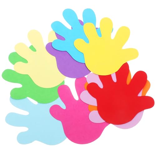 LOLIPPYY 50 Stück Bunte Papierausschnitte Dekorative Papierschnittmuster für Klassenzimmer Kindergarten und DIY Projekte für Kreative Raumgestaltungen von LOLIPPYY
