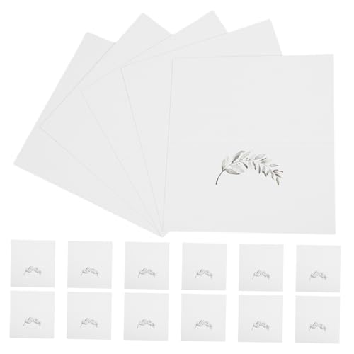 LOLIPPYY 50 Stück Faltbare Grüne Platzkarten aus Papier Stabile Reißfeste Tischkarten für Hochzeit Bankett Dinnerparty Shower Beschreibbar für Gästebestuhlung von LOLIPPYY