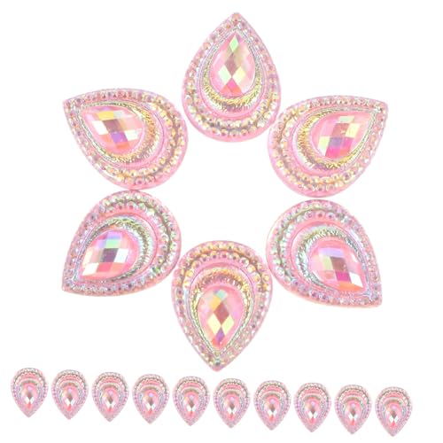 LOLIPPYY 50 Stück Flache Tropfenförmige Strasssteine zum Basteln Selbstklebend Rosa Flatback Rhinestones für Handyhüllen Schmuck Kleidung Scrapbooking und DIY Dekoration LOLIPPYY 50 Stück Flache Tropfenförmige Strasssteine zum Basteln Selbstklebend Rosa Flatback Rhinestones für Handyhüllen Schmuck Kleidung Scrapbooking und DIY Dekoration von LOLIPPYY