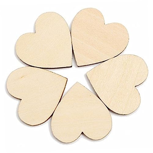 LOLIPPYY 50 Stück Herzförmige Holzscheiben Unbehandelt Naturbirke für DIY Bastelarbeiten Hochzeits und Weihnachtsdekoration LOLIPPYY 50 Stück Herzförmige Holzscheiben Unbehandelt Naturbirke für DIY Bastelarbeiten Hochzeits und Weihnachtsdekoration von LOLIPPYY