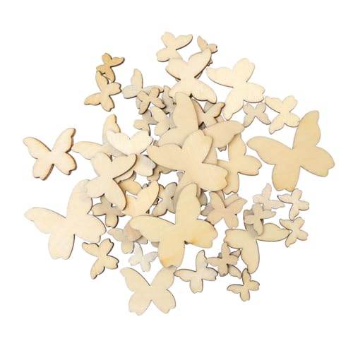 LOLIPPYY 50 Stück Holzschmetterling Dekorationen in Gemischten Natürliche Holzfarbe Lasergeschnittene Holzverzierungen zum Basteln Nähen und Dekorieren für DIY Kunsthandwerk LOLIPPYY 50 Stück Holzschmetterling Dekorationen in Gemischten Natürliche Holzfarbe Lasergeschnittene Holzverzierungen zum Basteln Nähen und Dekorieren für DIY Kunsthandwerk von LOLIPPYY