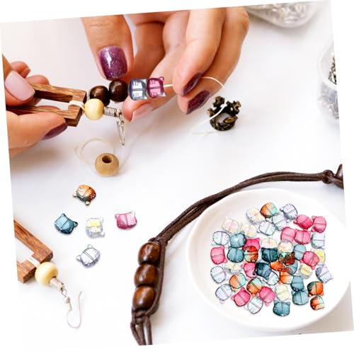LOLIPPYY 50 Stück Katzenperlen mit Glasperlen für Kinderarmbänder Niedliche DIY Bastelperlen für Katzenliebhaber Stabile Spacer Perlen für Armbänder und Schmuckgestaltung LOLIPPYY 50 Stück Katzenperlen mit Glasperlen für Kinderarmbänder Niedliche DIY Bastelperlen für Katzenliebhaber Stabile Spacer Perlen für Armbänder und Schmuckgestaltung von LOLIPPYY