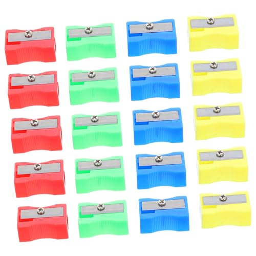 LOLIPPYY 50 Stück Mini Bleistiftanspitzer Teilig Manuell Handlich Praktisch für Schule Büro Schüler Künstler Sicher und Langlebig mit Glatter Oberfläche LOLIPPYY 50 Stück Mini Bleistiftanspitzer Teilig Manuell Handlich Praktisch für Schule Büro Schüler Künstler Sicher und Langlebig mit Glatter Oberfläche von LOLIPPYY