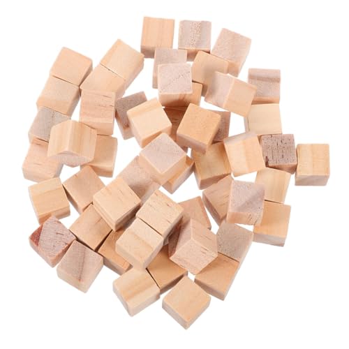 LOLIPPYY 50 Stück Mini-holzblöcke: Unbehandelte Holzwürfel Zum Basteln, Natürliche, Leere Quadratische Holzbausteine, Pädagogisches Zählspielzeug LOLIPPYY 50 Stück Mini-holzblöcke: Unbehandelte Holzwürfel Zum Basteln, Natürliche, Leere Quadratische Holzbausteine, Pädagogisches Zählspielzeug von LOLIPPYY