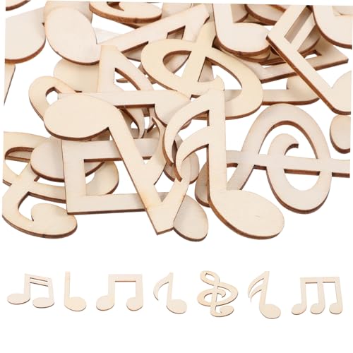 LOLIPPYY 50 Stück Musiknote Holzspäne Unvollendete Holzverzierungen Musiknote Hängende Holzkunst Hochzeitsdekoration Ornamente Musiknoten-wanddekoration Holzverzierungen Zum Basteln Beige LOLIPPYY 50 Stück Musiknote Holzspäne Unvollendete Holzverzierungen Musiknote Hängende Holzkunst Hochzeitsdekoration Ornamente Musiknoten-wanddekoration Holzverzierungen Zum Basteln Beige von LOLIPPYY