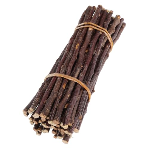 LOLIPPYY 50 Stück Natürliche Birkenzweige ca Lang Braune Holzstäbchen für DIY Bastelprojekte Handgefertigte Holzstäbe für Foto Requisiten Hochzeits und Wohnraumdekoration von LOLIPPYY